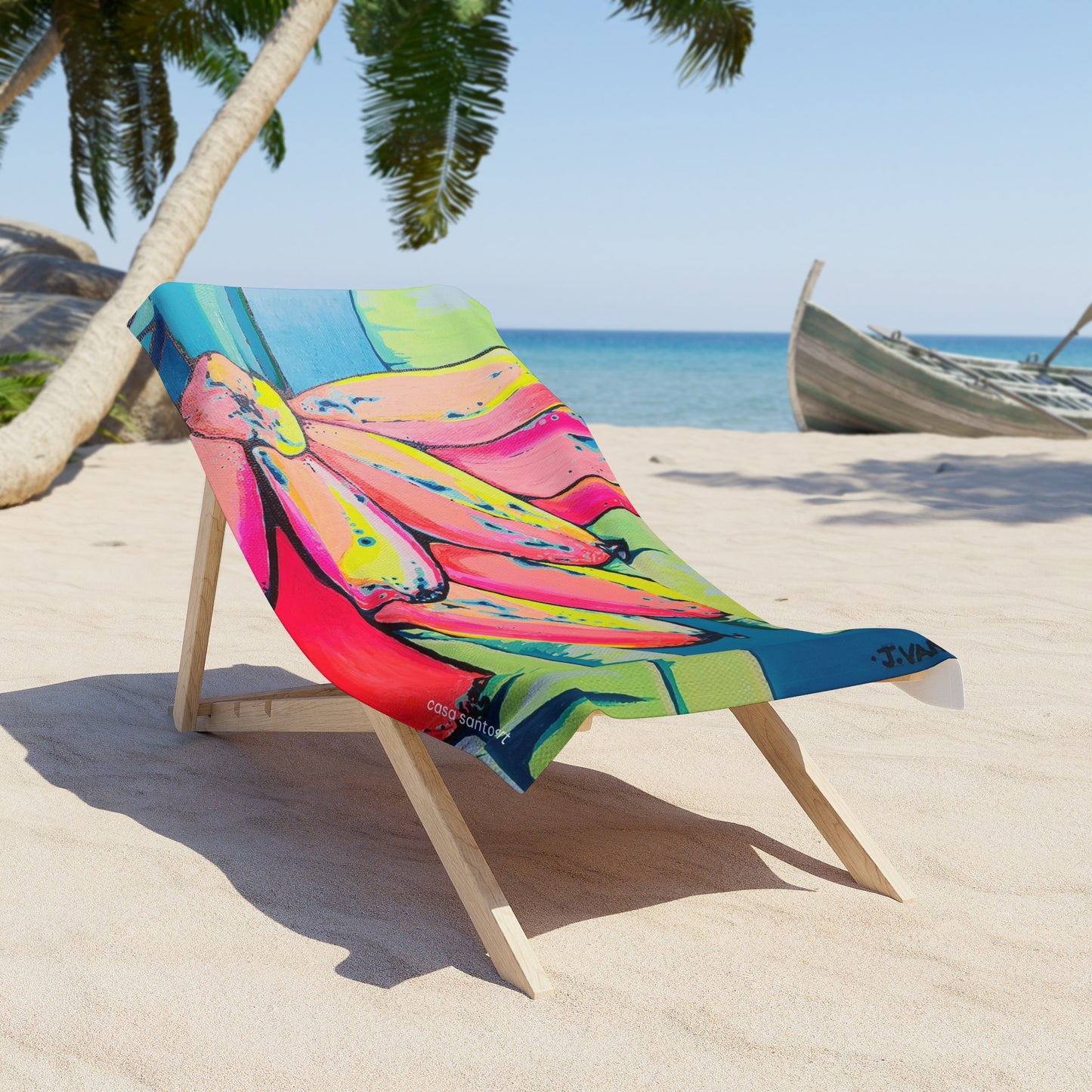 Primitivo Banana Beach Towel for Summer Fun and Vacation Essentials