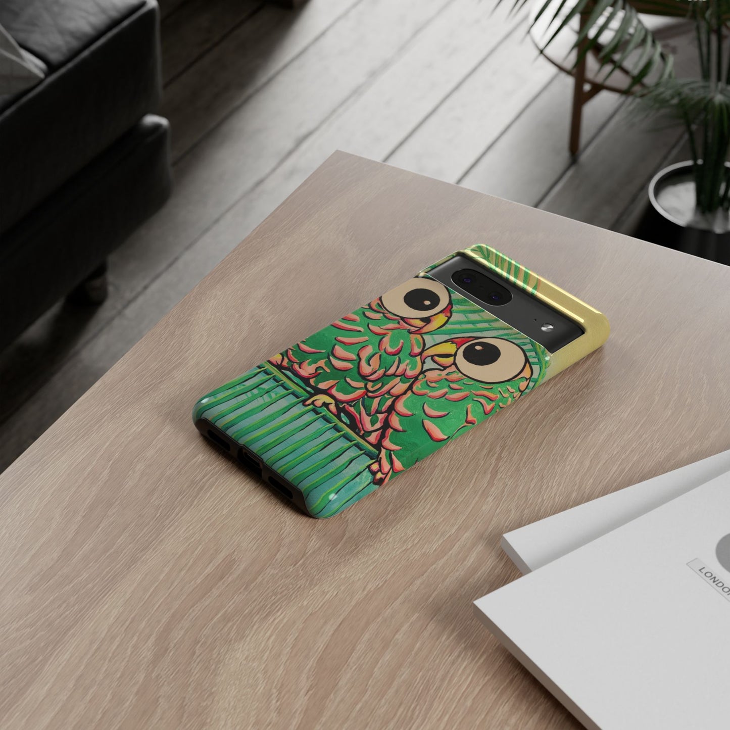 Chatty Cyclops Parrots Tough Phone Case