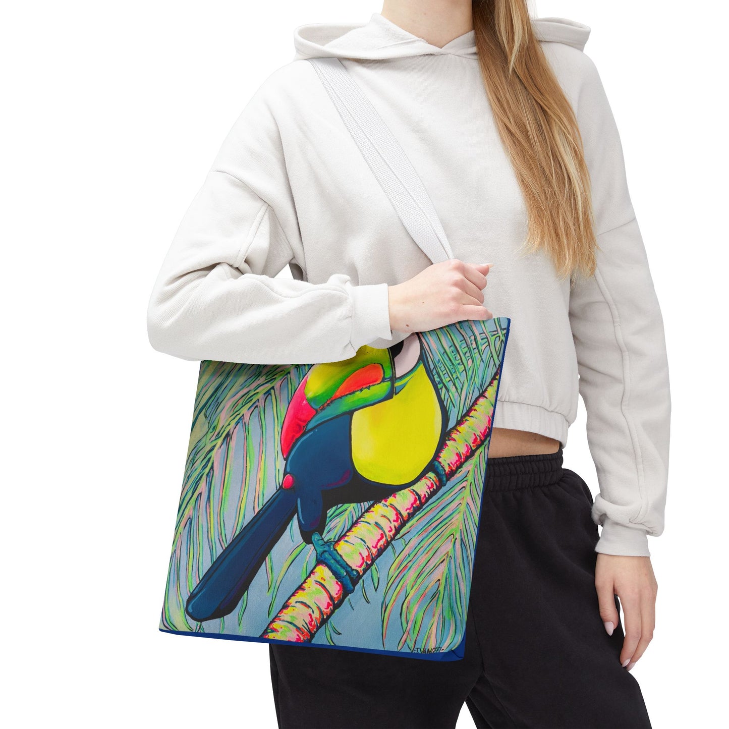 Premium Cyclops Toucan Tote Bag, Original Artist Design, Reusable Shopping Tote, Eco-Friendly