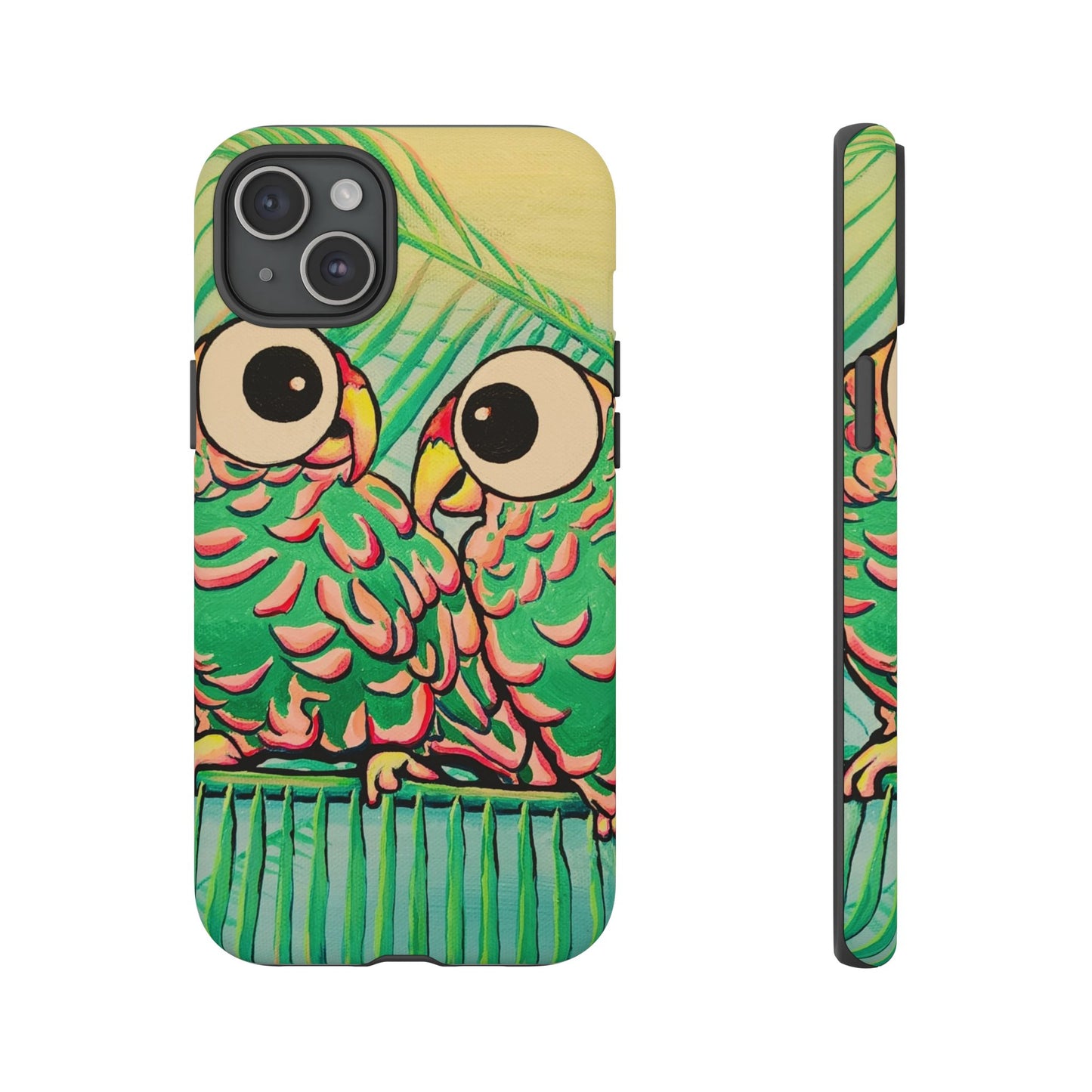Chatty Cyclops Parrots Tough Phone Case