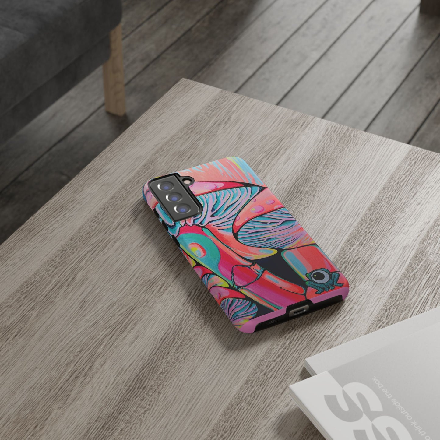Trippy Mushrooms Tough Phone Case