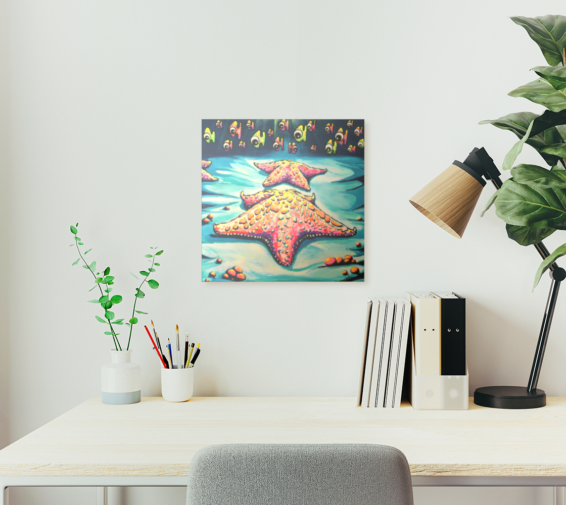 Cyclops Starfish Aluminum Wall Art