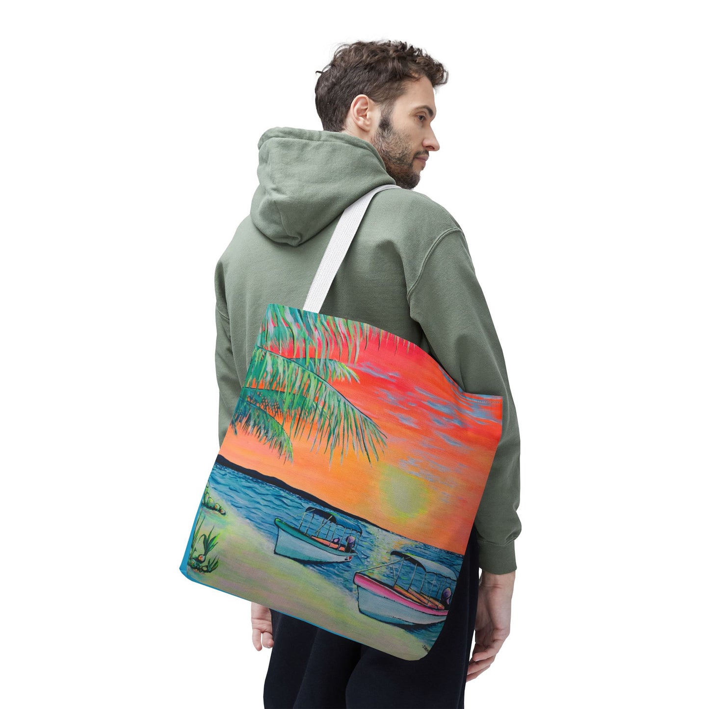 Premium Panga Express Tote Bag, Original Artist Design, Reusable Shopping Tote, Eco-Friendly