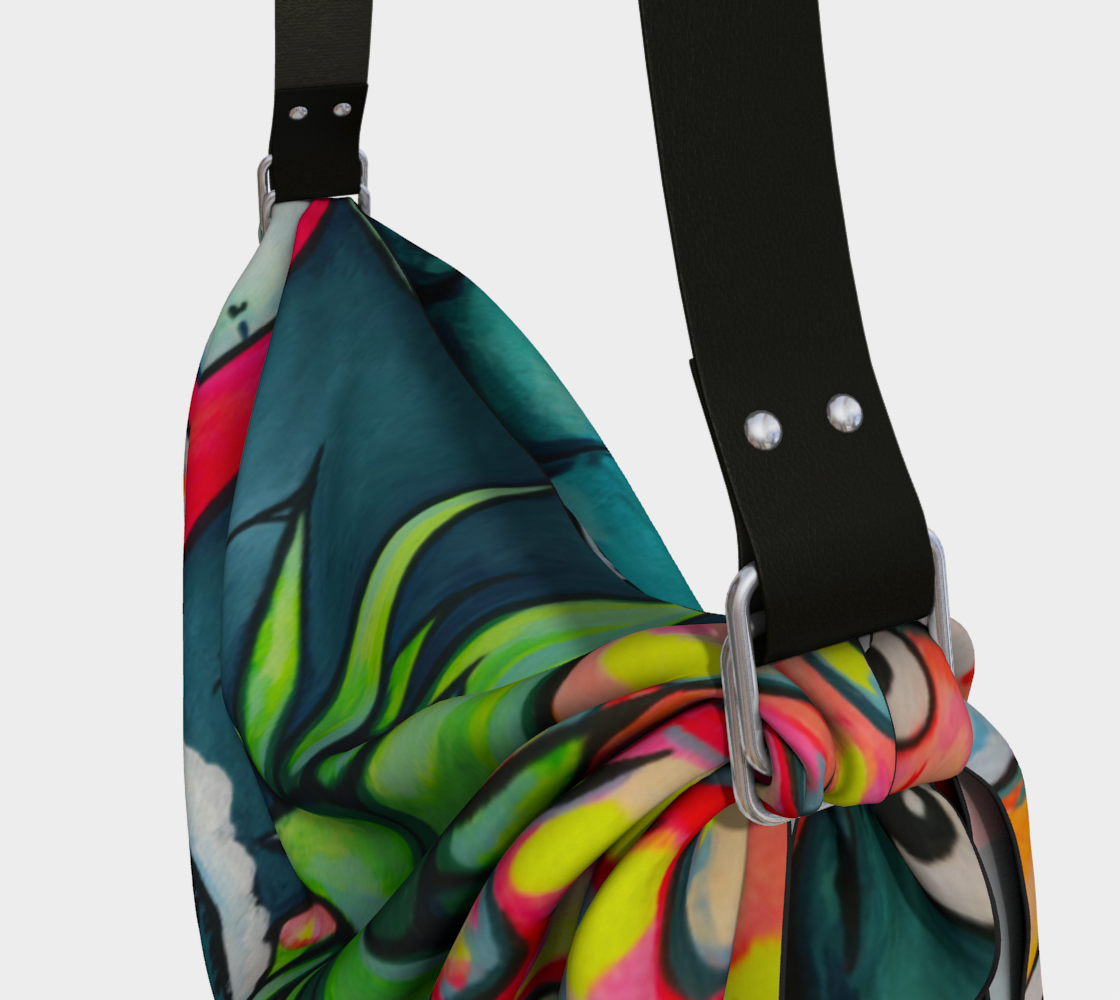 Neon Cabo Fish Market Origami Tote