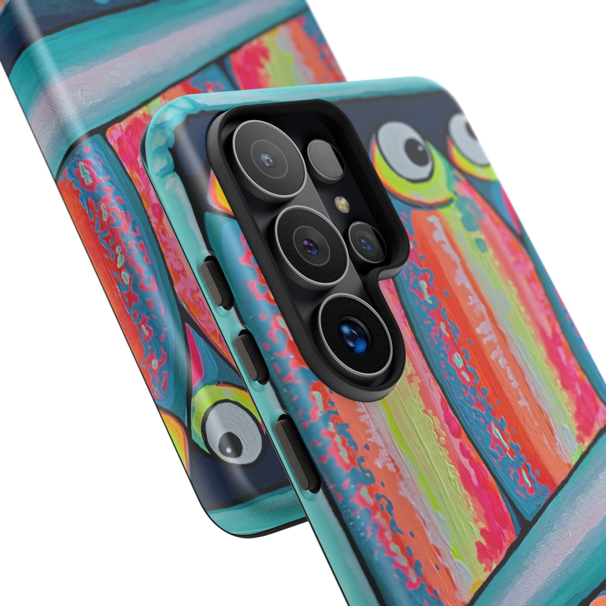 Neon Sardines Tough Phone Case