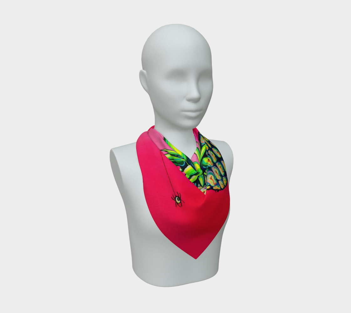 Neon Pineapple Scarf