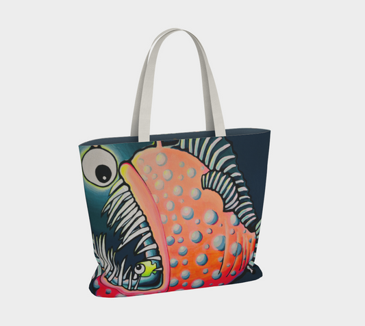 Cyclops Anglerfish Market Tote