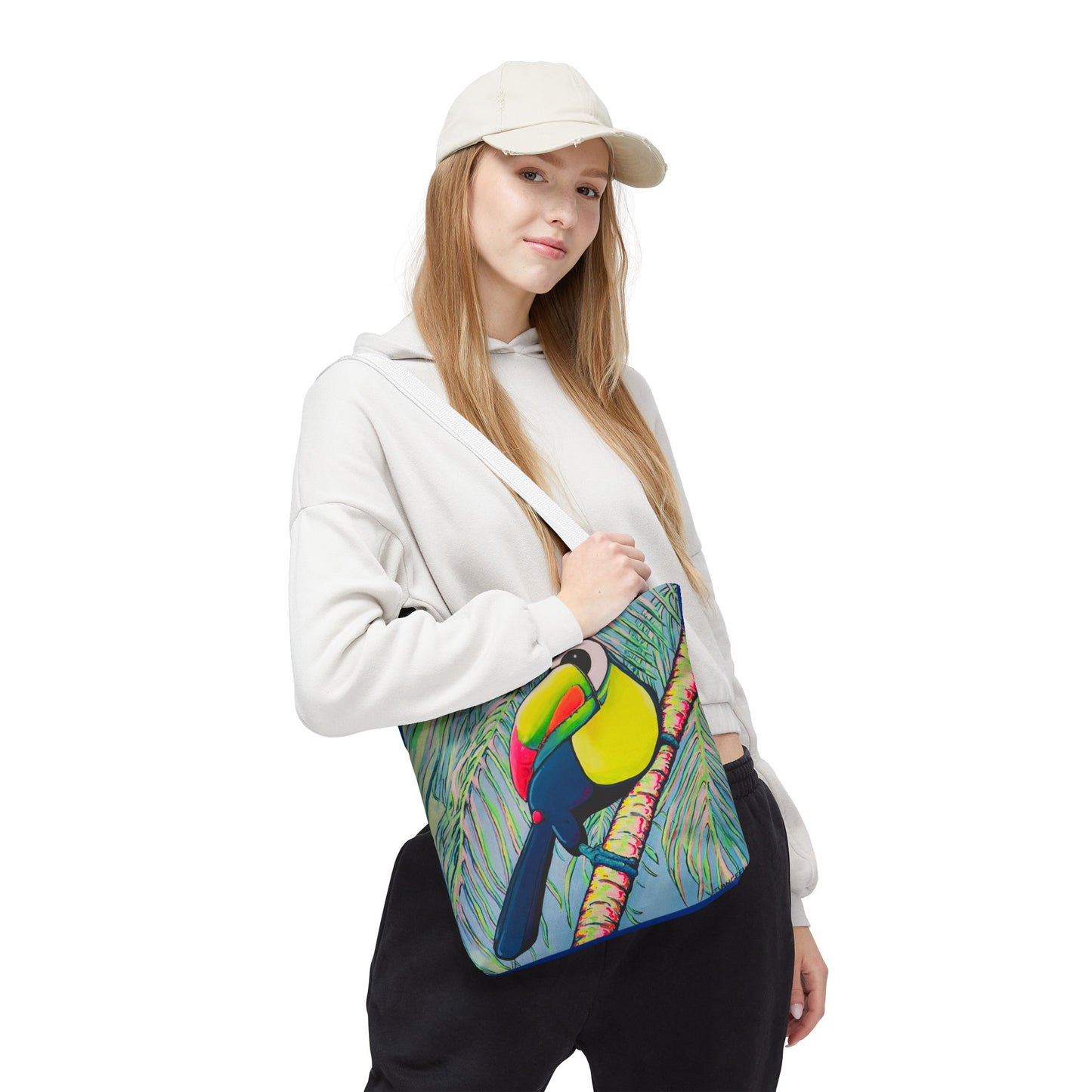 Premium Cyclops Toucan Tote Bag, Original Artist Design, Reusable Shopping Tote, Eco-Friendly
