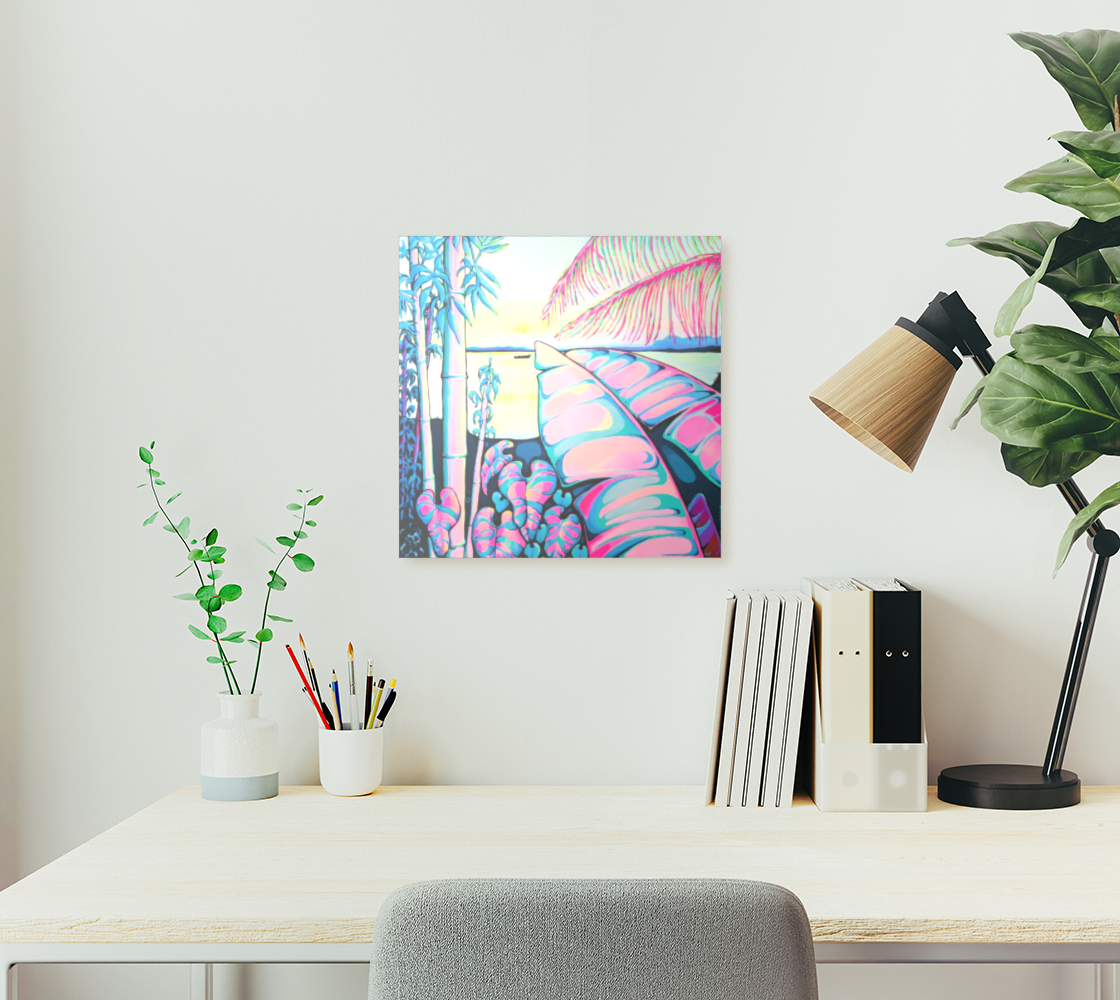Serenity Bocas Aluminum Wall Art
