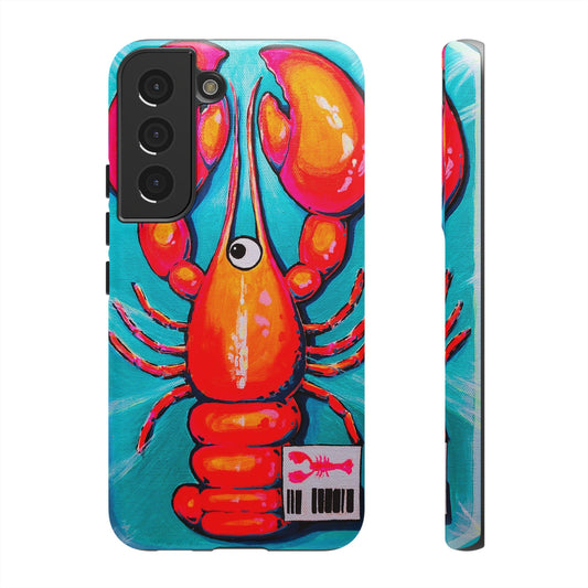 Neon Lobster Tough Phone Case