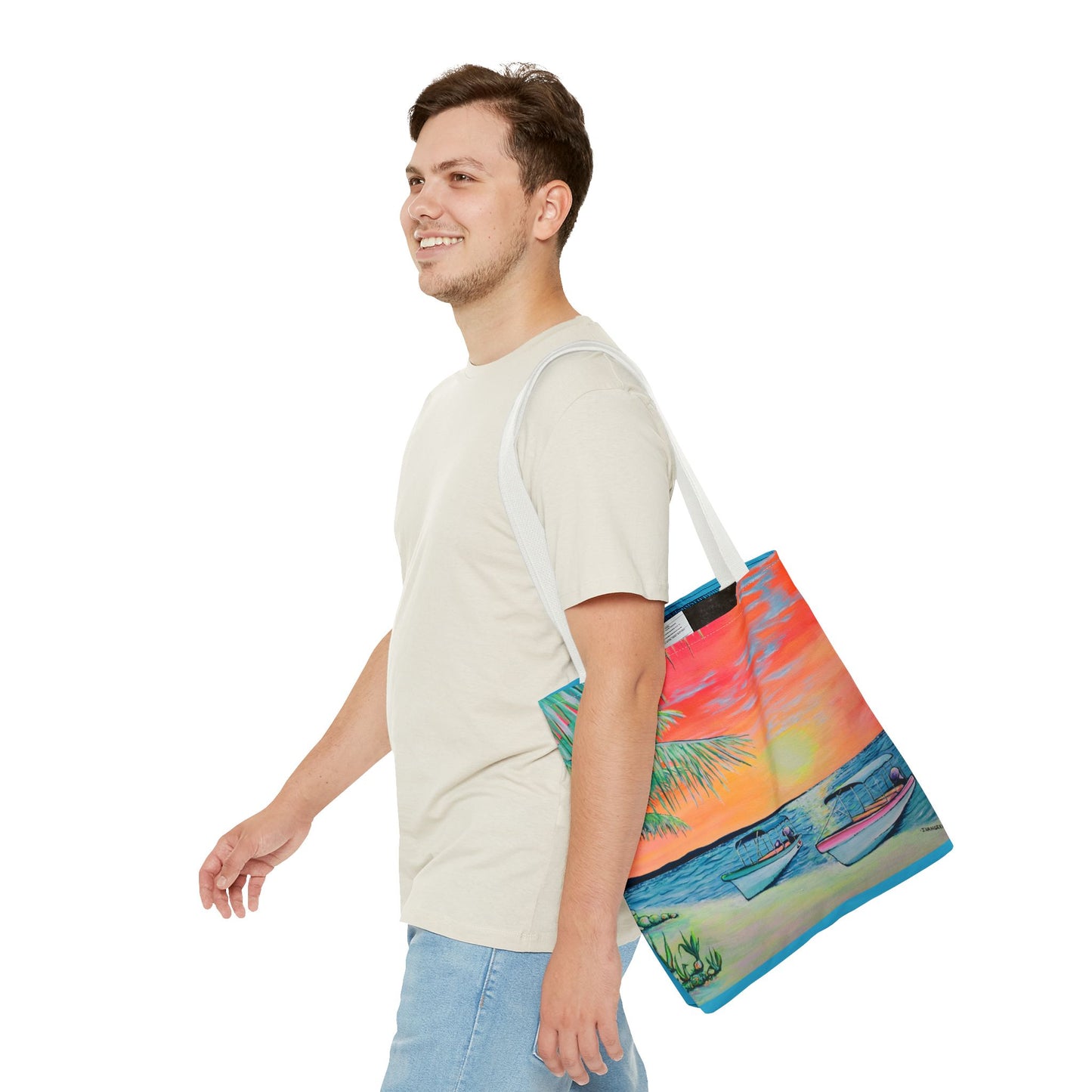 Premium Panga Express Tote Bag, Original Artist Design, Reusable Shopping Tote, Eco-Friendly