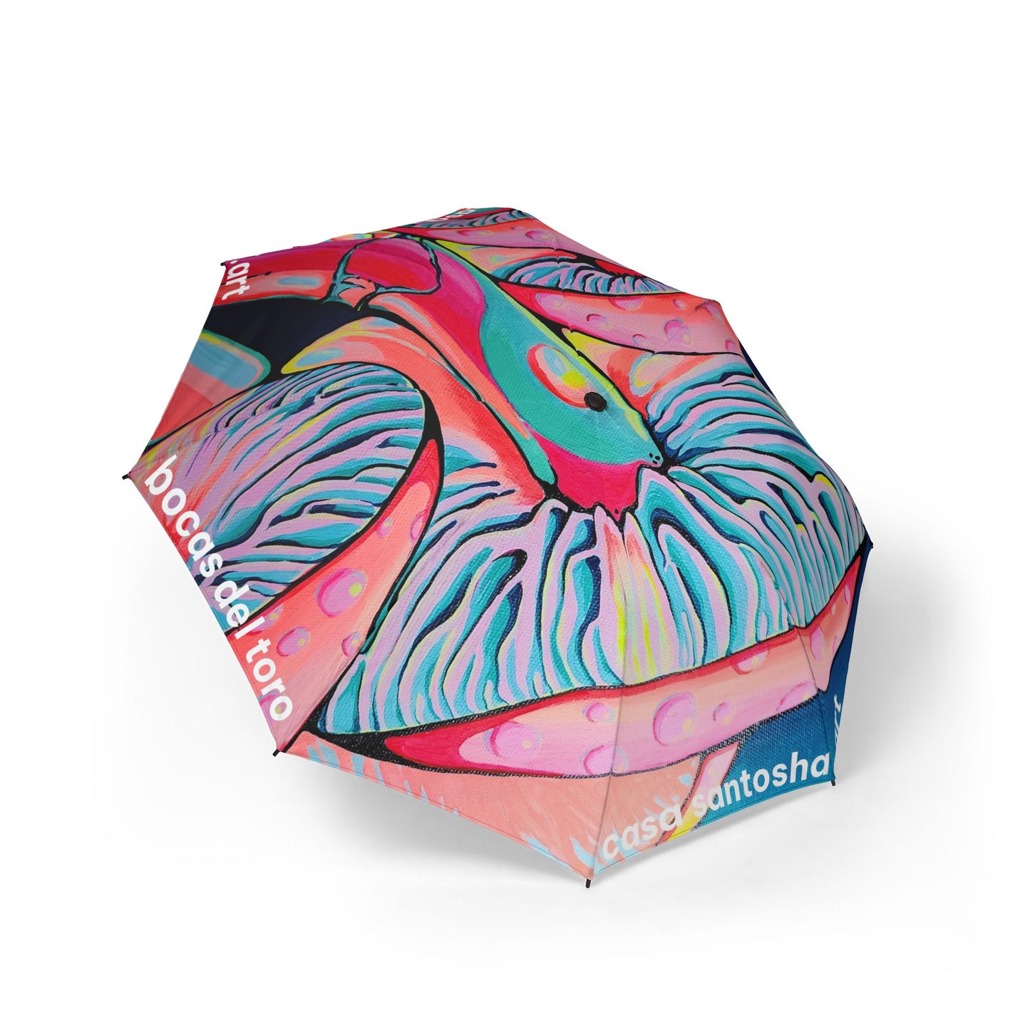 Trippy Mushrooms Umbrella - Foldable & Stylish Rain Gear