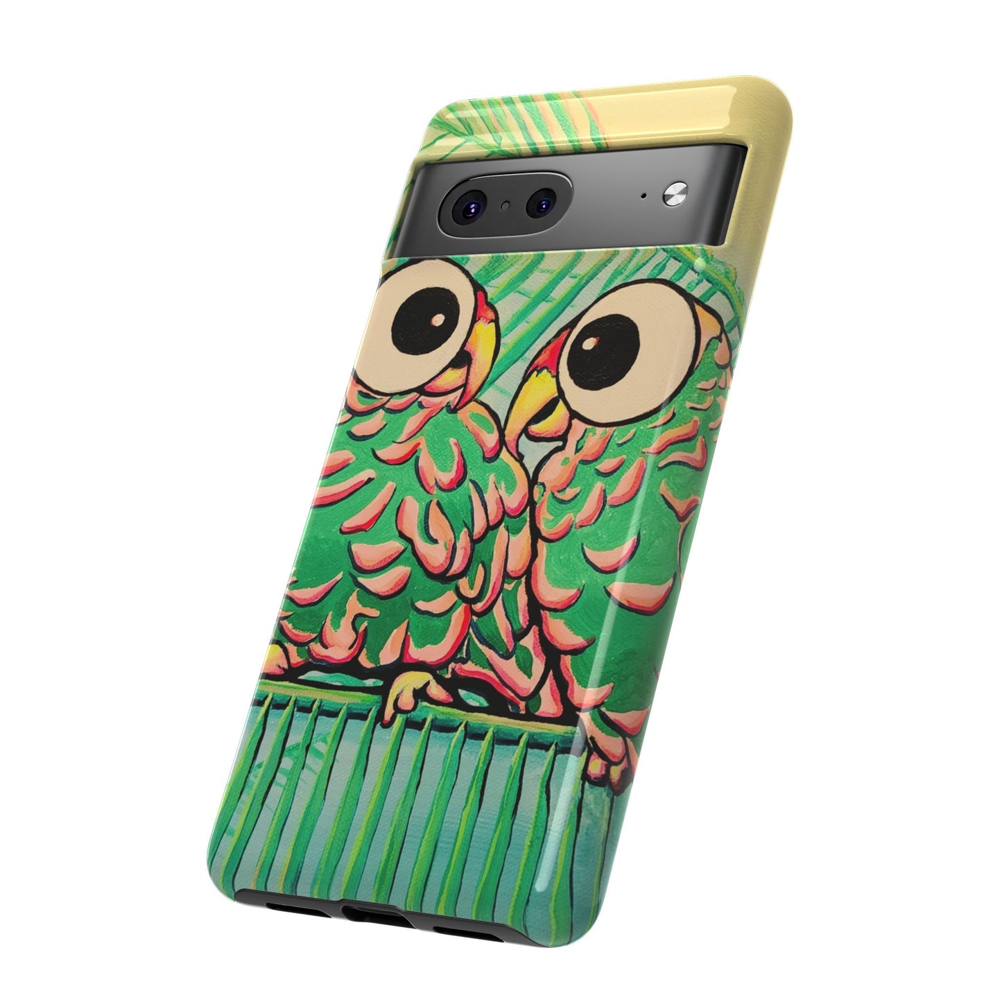 Chatty Cyclops Parrots Tough Phone Case