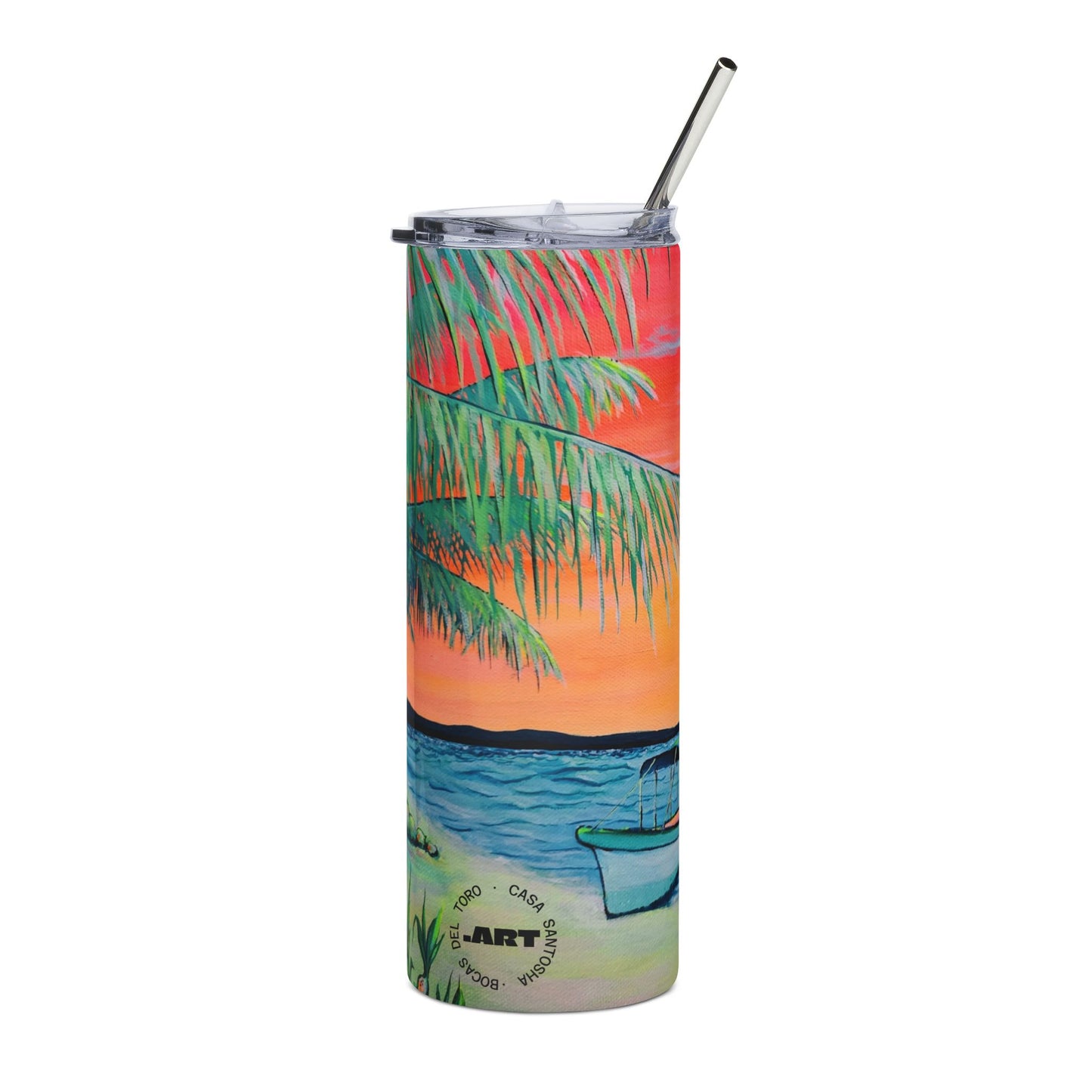 Panga Express Stainless Steel Tumbler, 20oz | Fun Travel Mug, Eco-Friendly