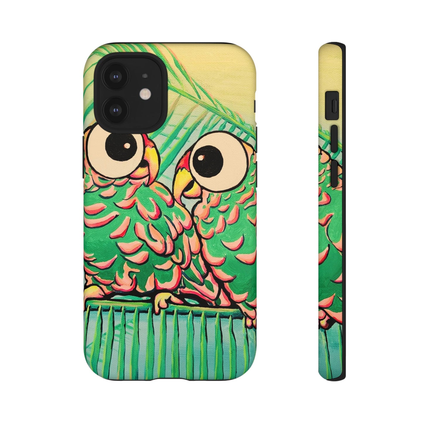 Chatty Cyclops Parrots Tough Phone Case