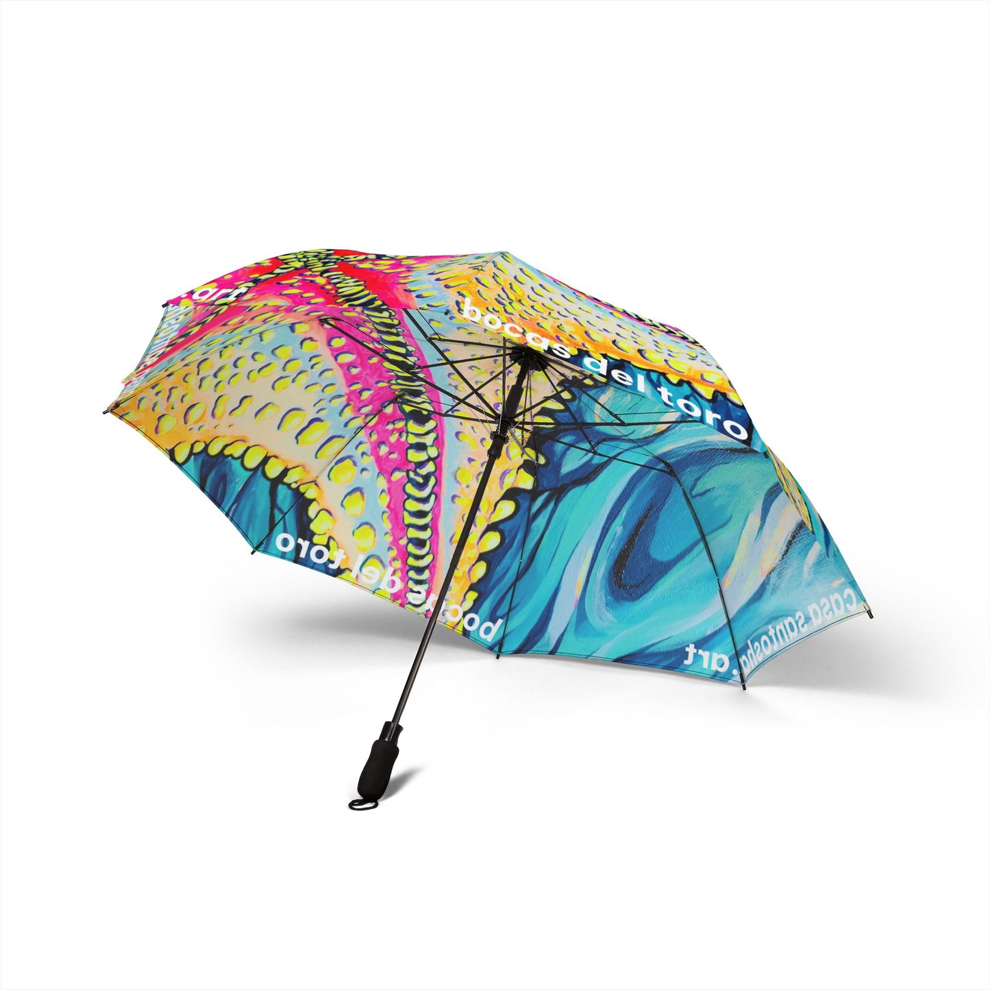 Starfish Beach Bocas Tropical Umbrella - Foldable & Stylish Rain Gear