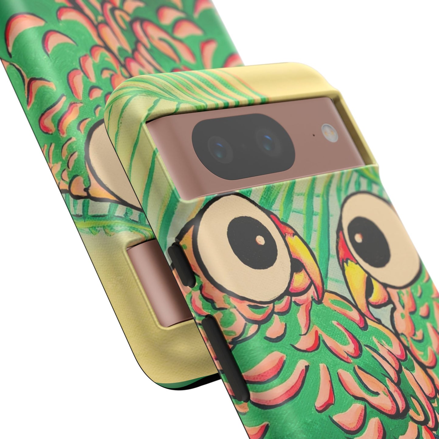 Chatty Cyclops Parrots Tough Phone Case