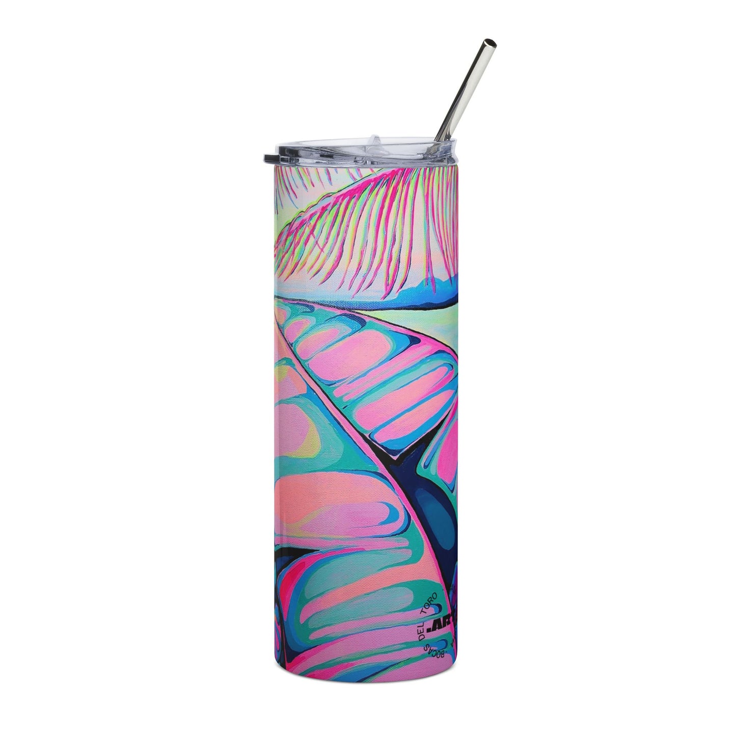 Serenity Bocas Stainless Steel Tumbler, 20oz | Fun Travel Mug, Eco-Friendly