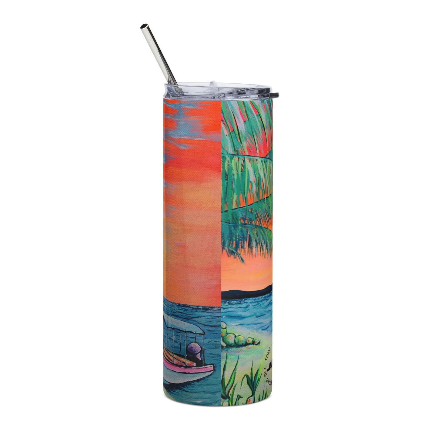 Panga Express Stainless Steel Tumbler, 20oz | Fun Travel Mug, Eco-Friendly