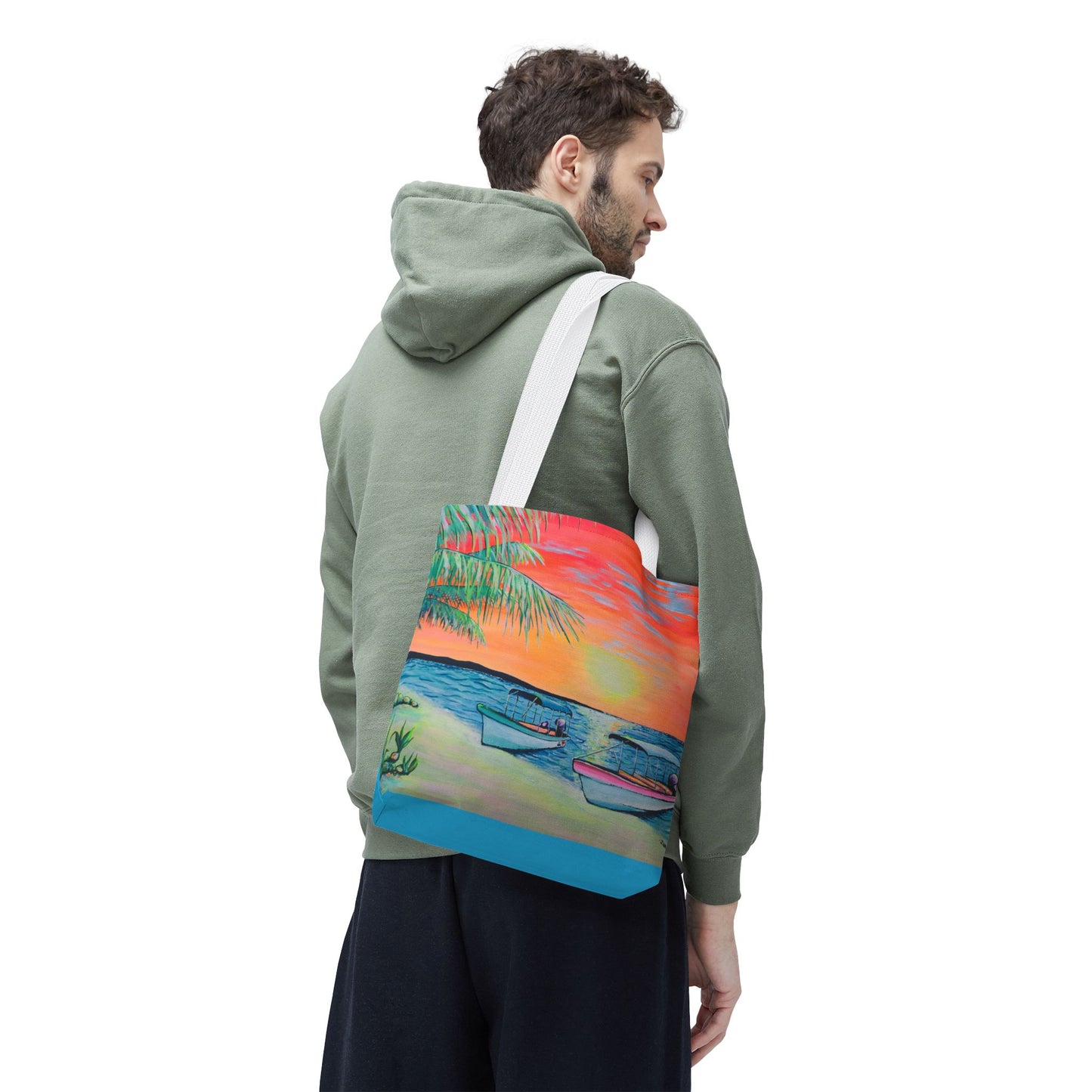 Premium Panga Express Tote Bag, Original Artist Design, Reusable Shopping Tote, Eco-Friendly