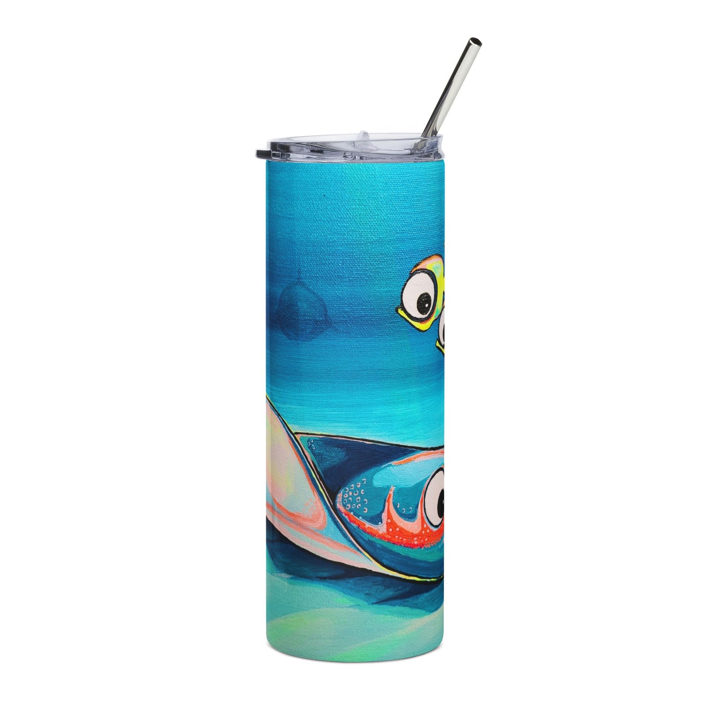 Cyclops Stingray Stainless Steel Tumbler, 20oz | Fun Travel Mug, Eco-Friendly