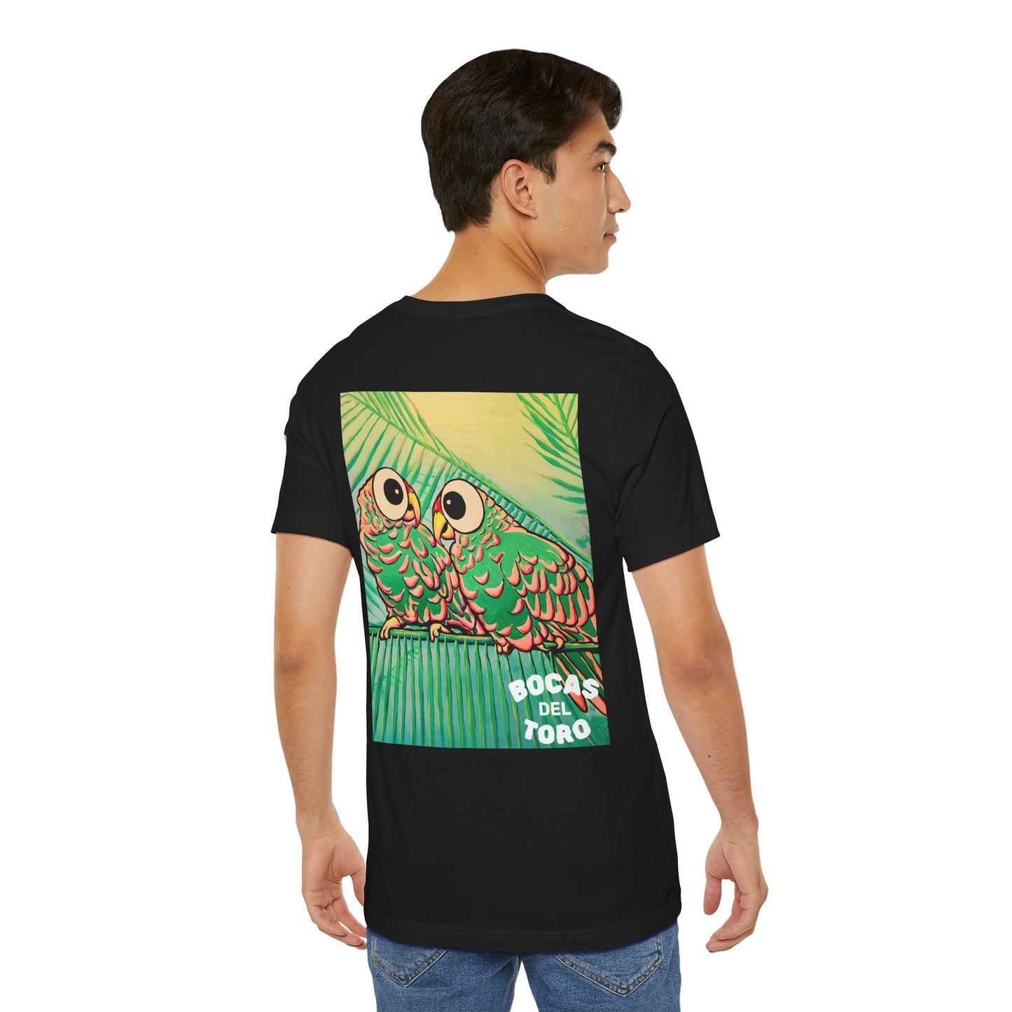 Unisex Chatty Cyclops Parrots Tee