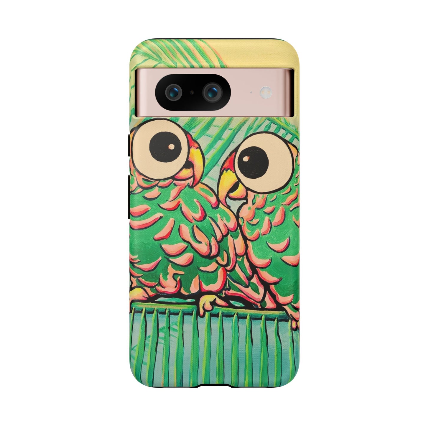 Chatty Cyclops Parrots Tough Phone Case