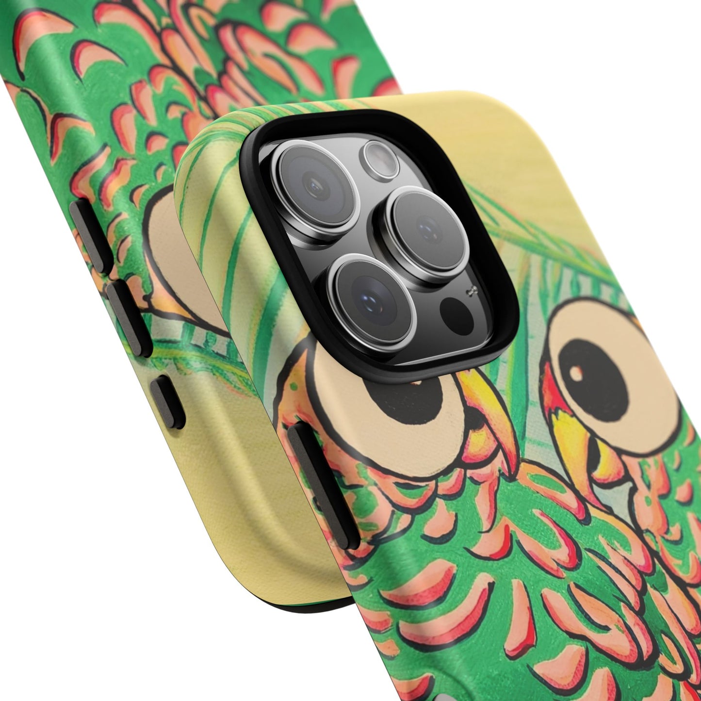Chatty Cyclops Parrots Tough Phone Case
