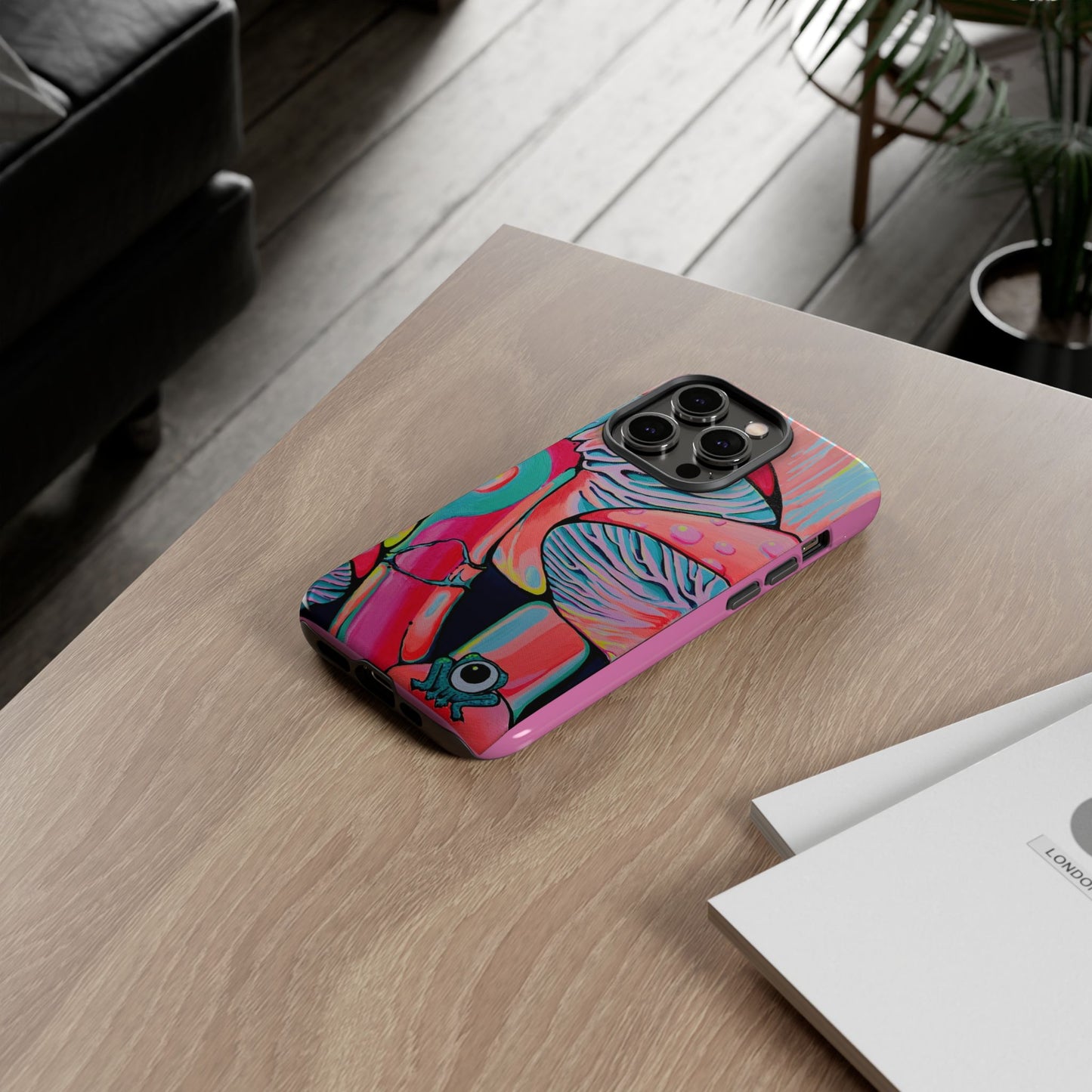 Trippy Mushrooms Tough Phone Case