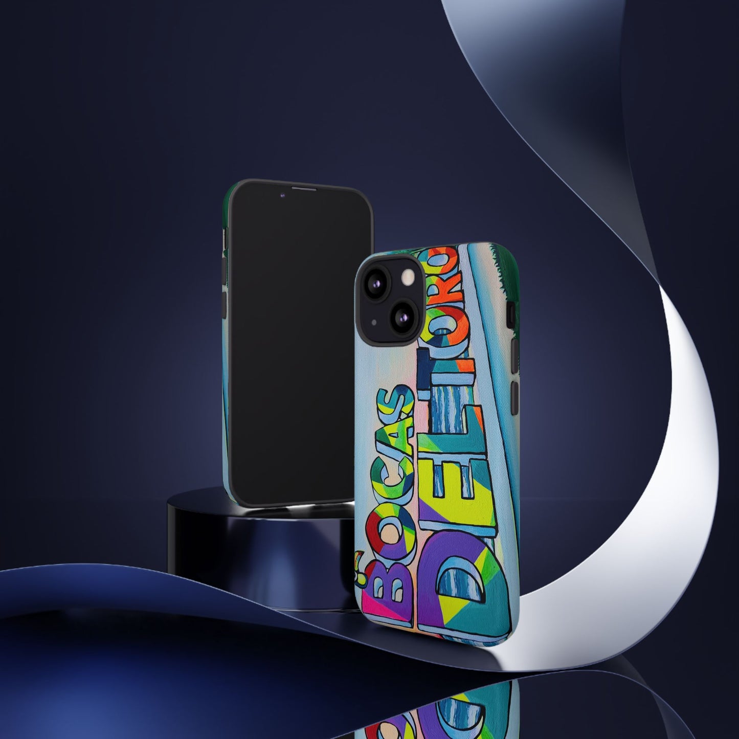 Bocas Del Toro Sign Tough Phone Case