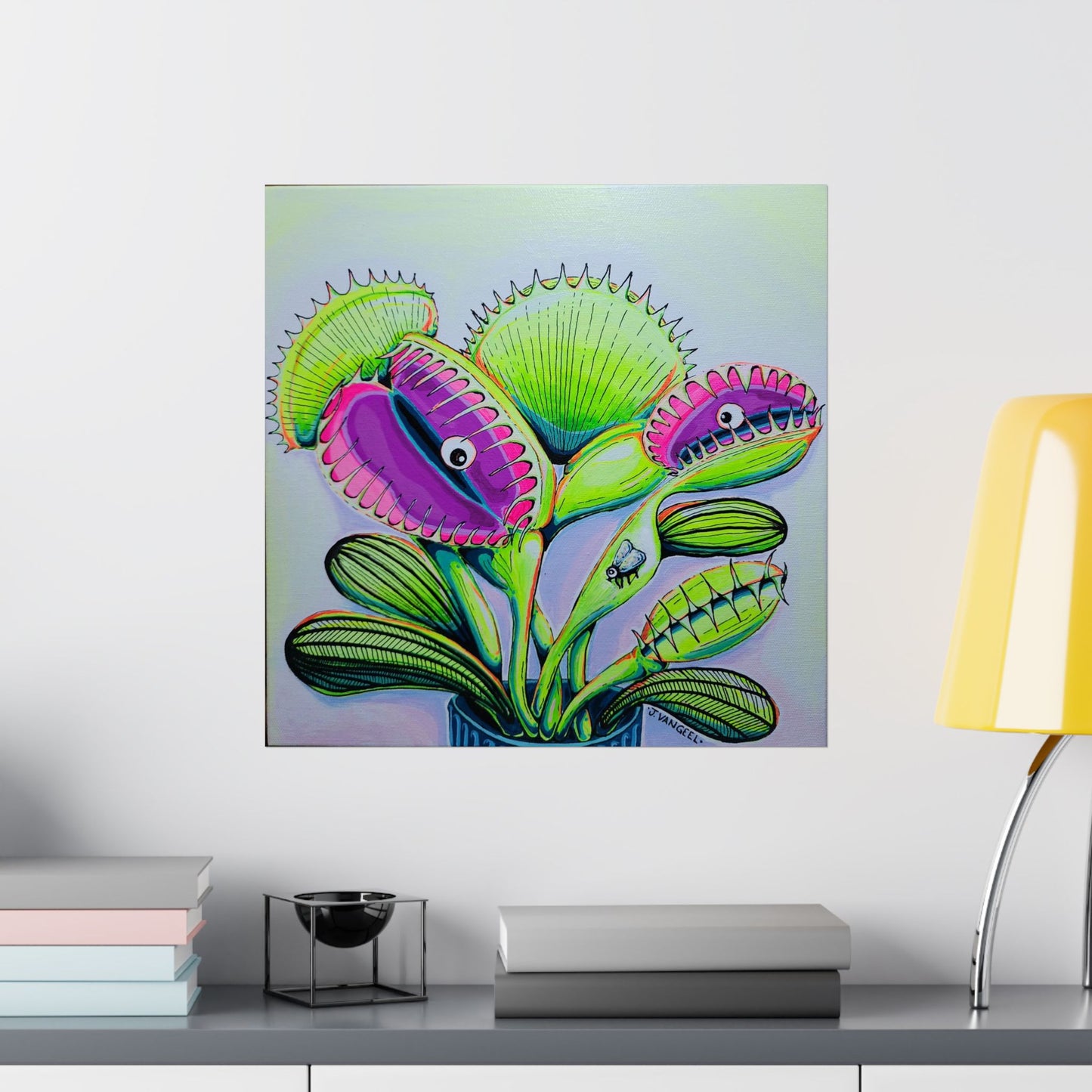 Cyclops Venus Fly Trap Giclée Art Poster