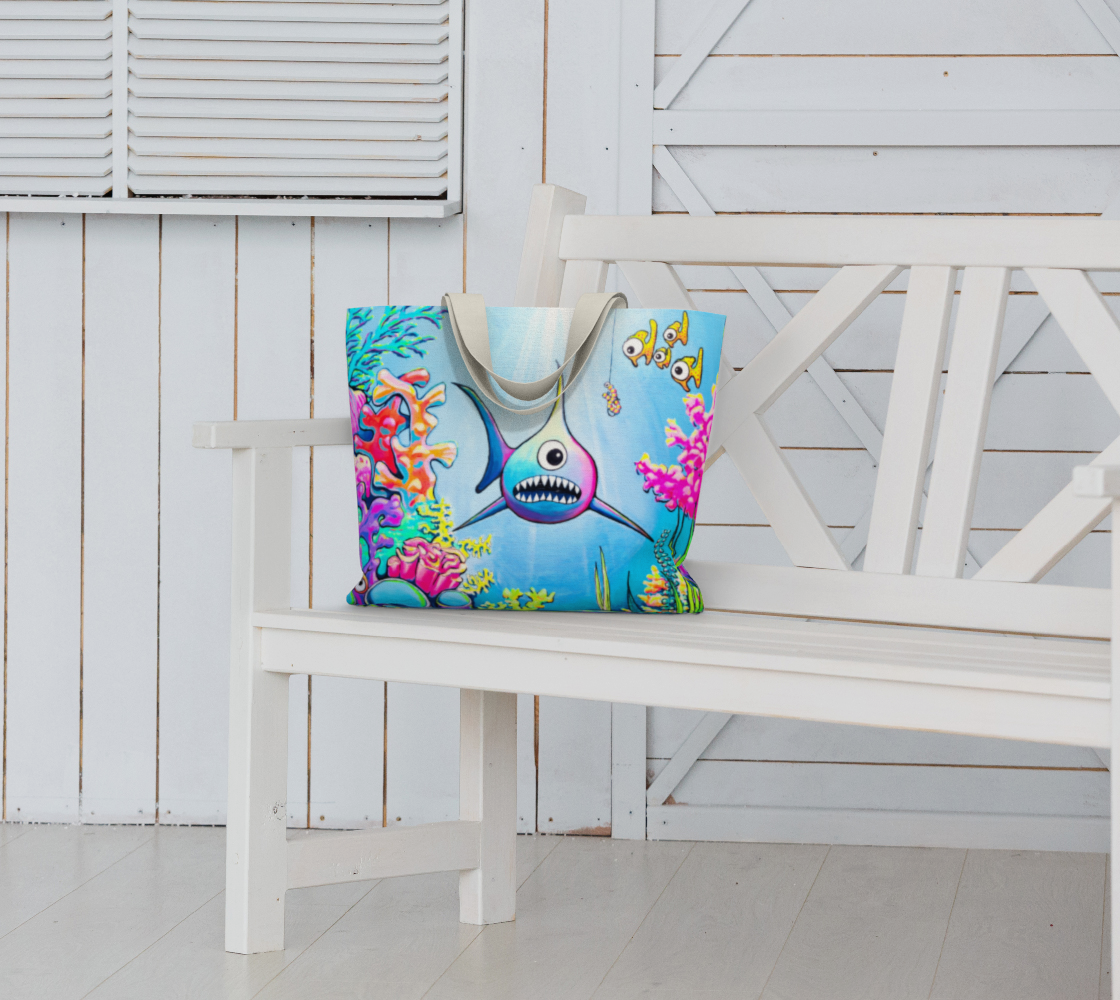 Cyclops Shark Market Tote