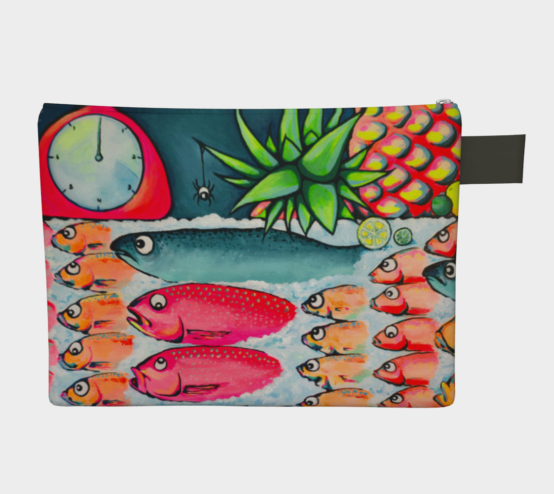 Neon Cabo Fish Market Carry All