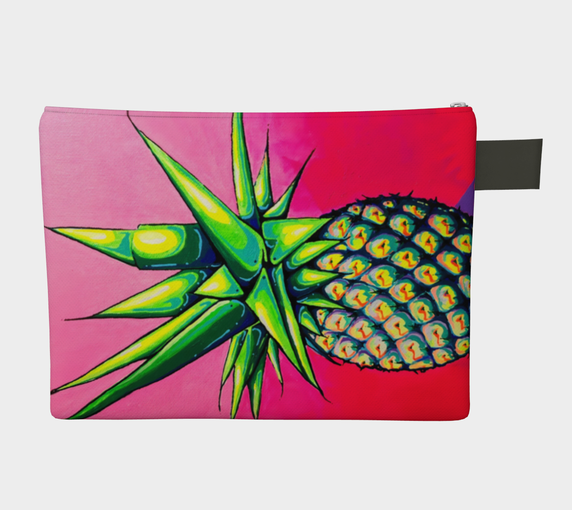 Neon Pineapple Carry All