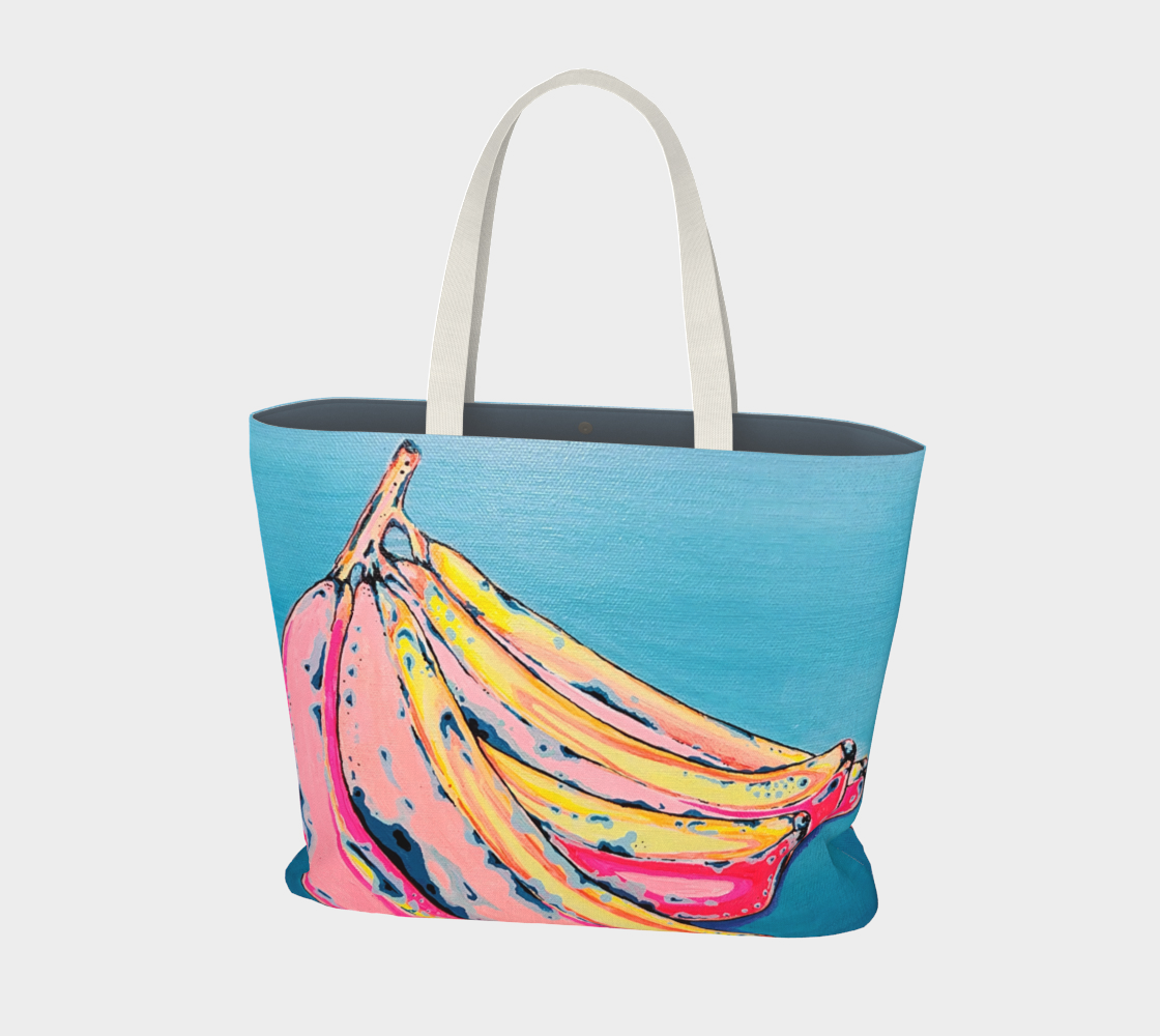 Neon Bananas Market Tote