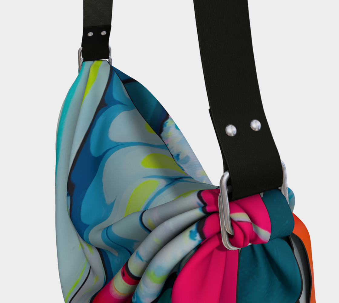 Neon Sushi Origami Tote