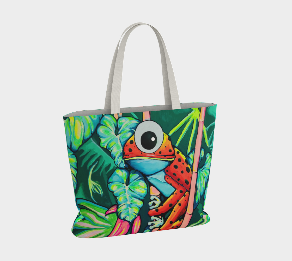 Cyclops Red Frog Market Tote