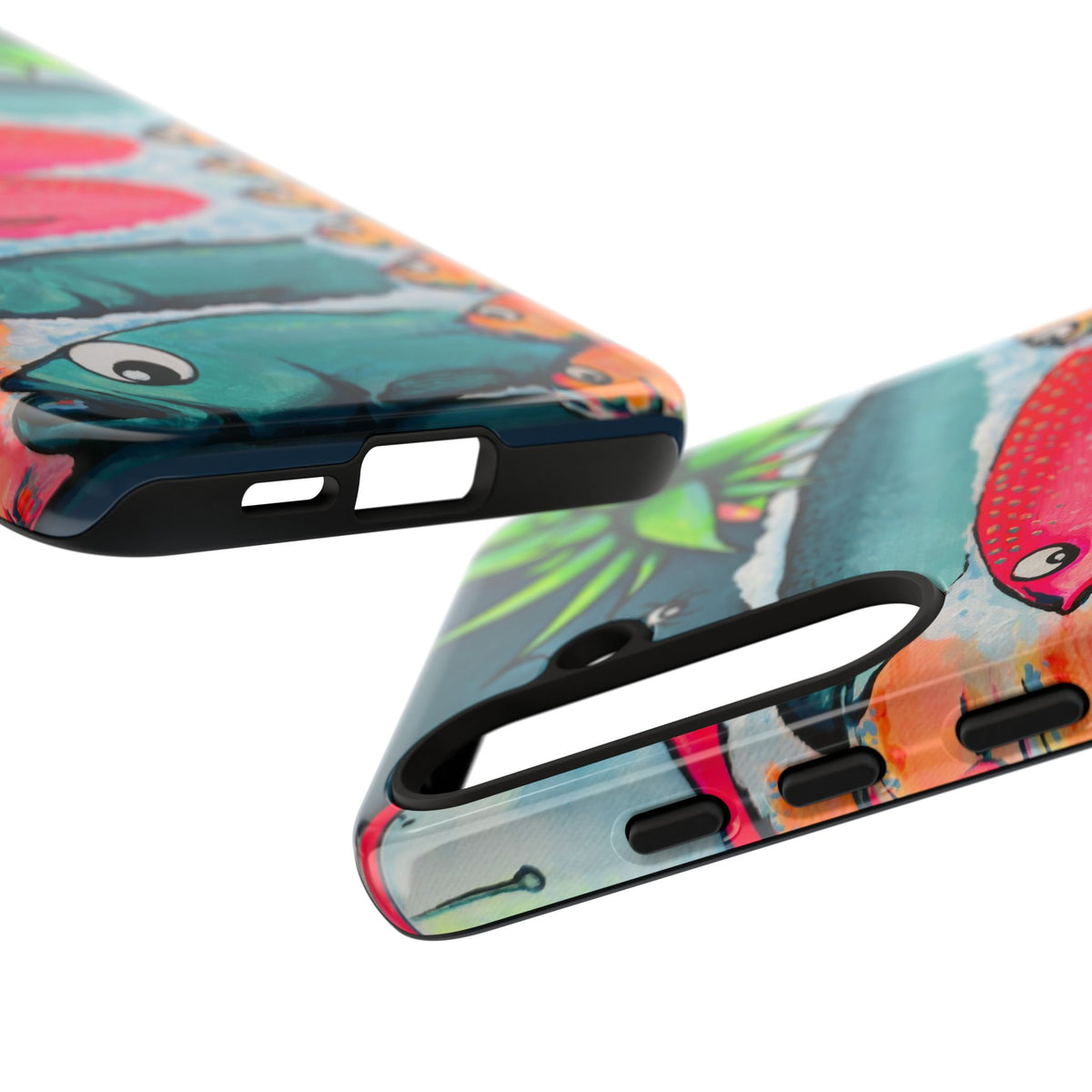 Neon Cabo Fish Market Tough Phone Case