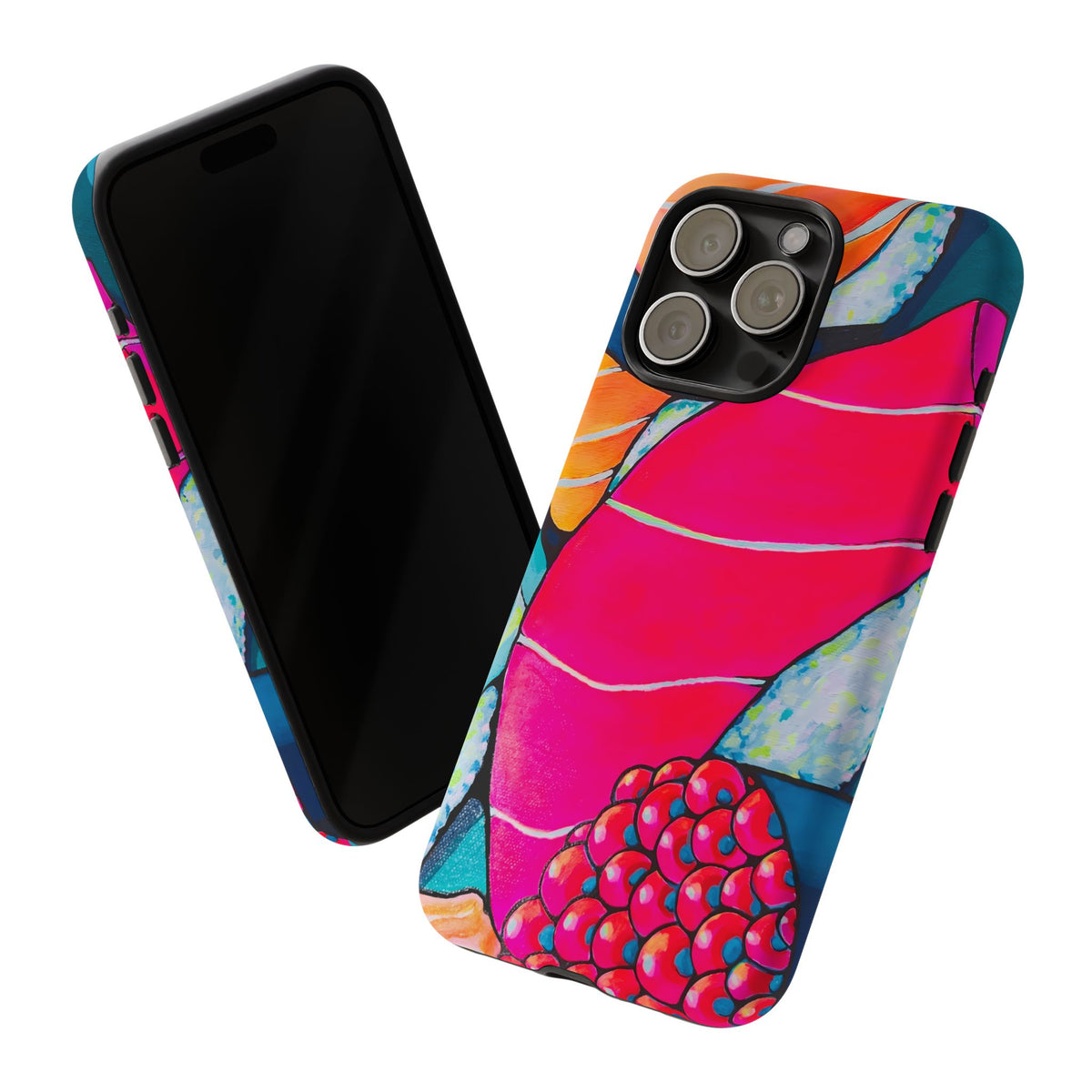 Coque de téléphone résistante Néon Sushi