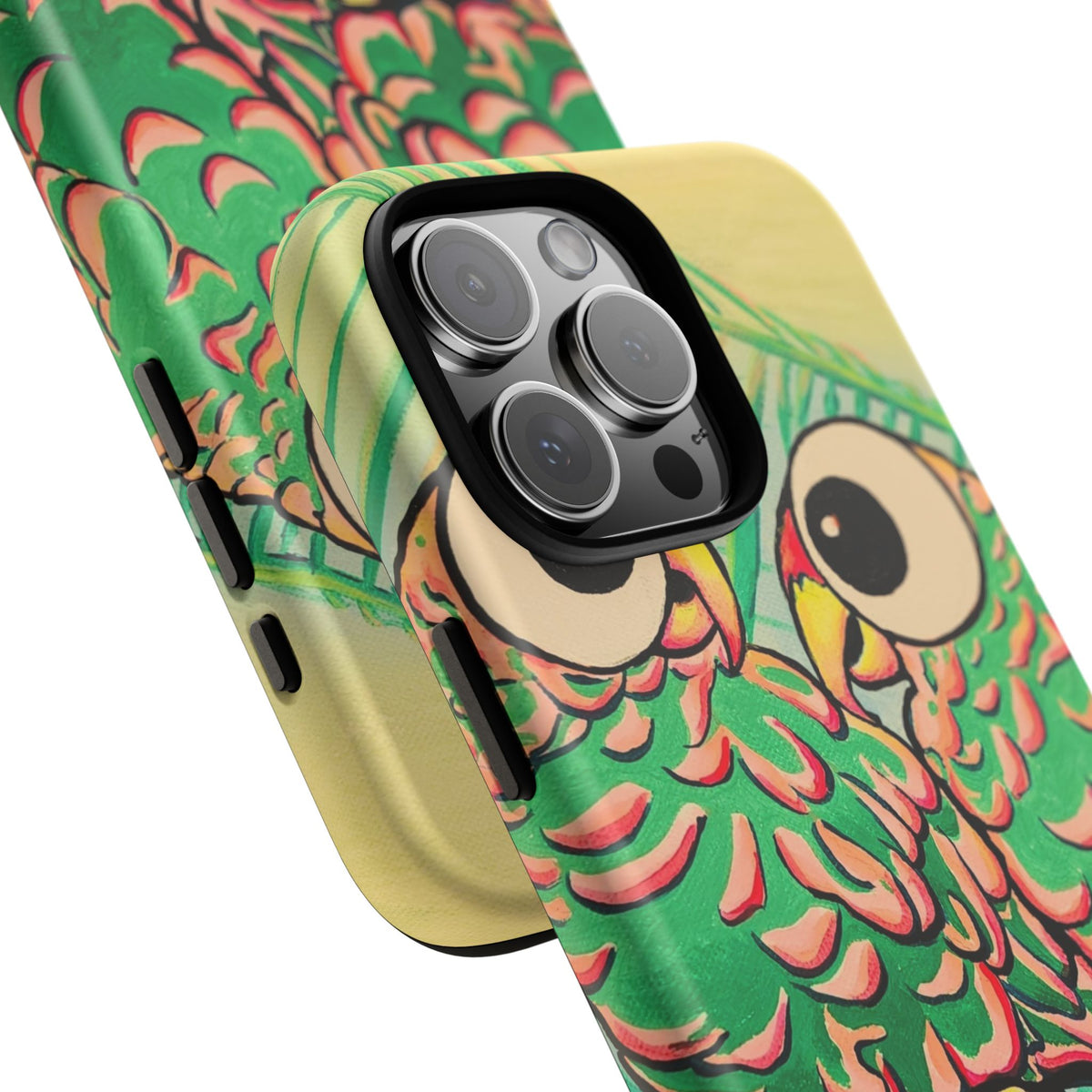 Chatty Cyclops Parrots Tough Phone Case