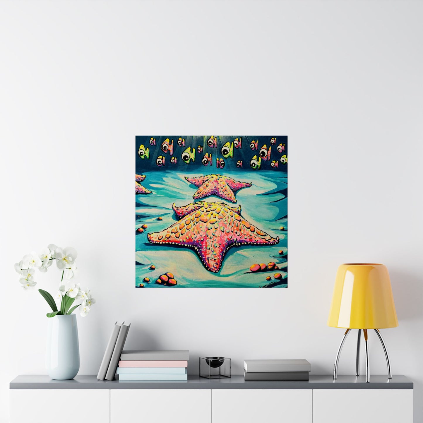 Cyclops Starfish Giclée Art Poster