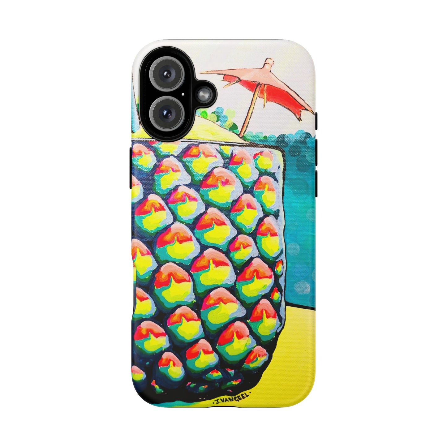 Neon Piña Colada Tough Phone Case