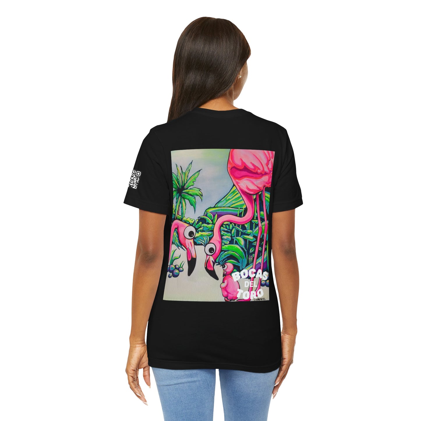 Unisex Cyclops Flamingo Family Tee