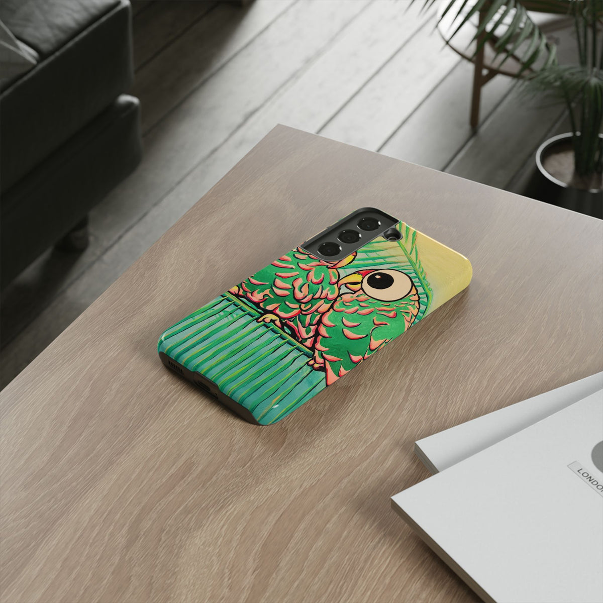 Chatty Cyclops Parrots Tough Phone Case