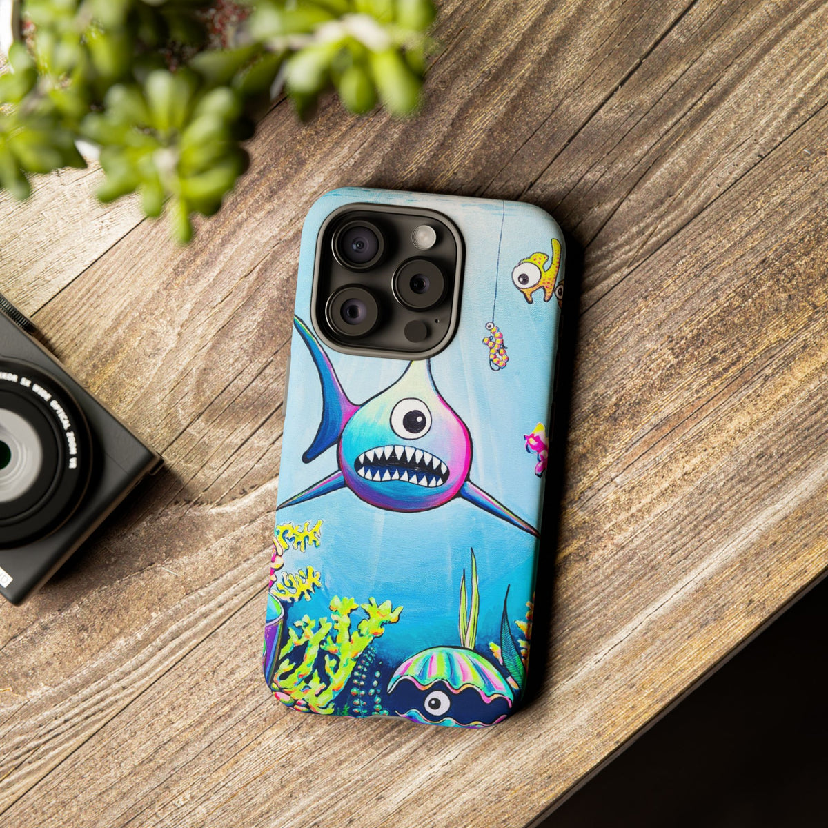 Cyclops Shark Tough Phone Case
