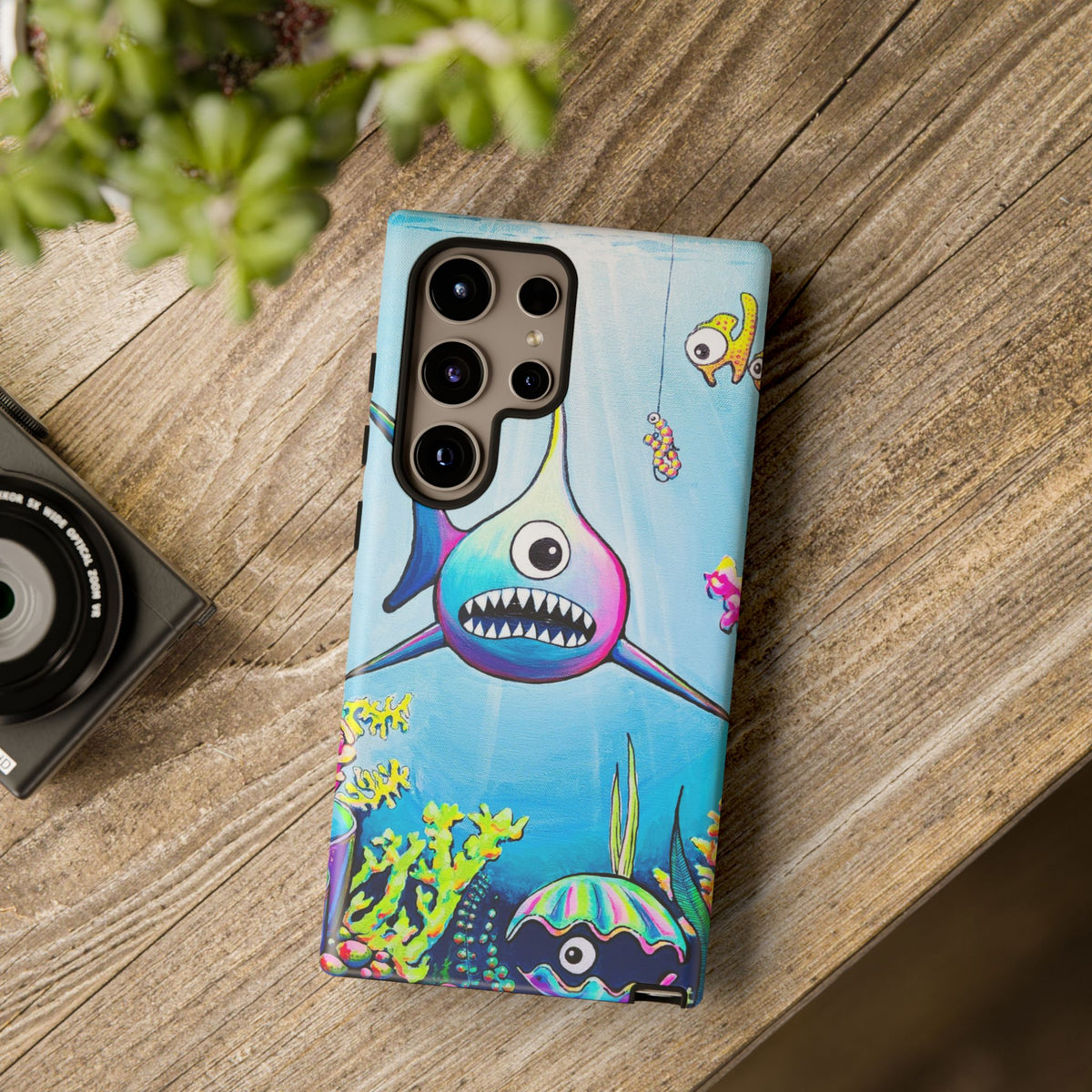 Cyclops Shark Tough Phone Case