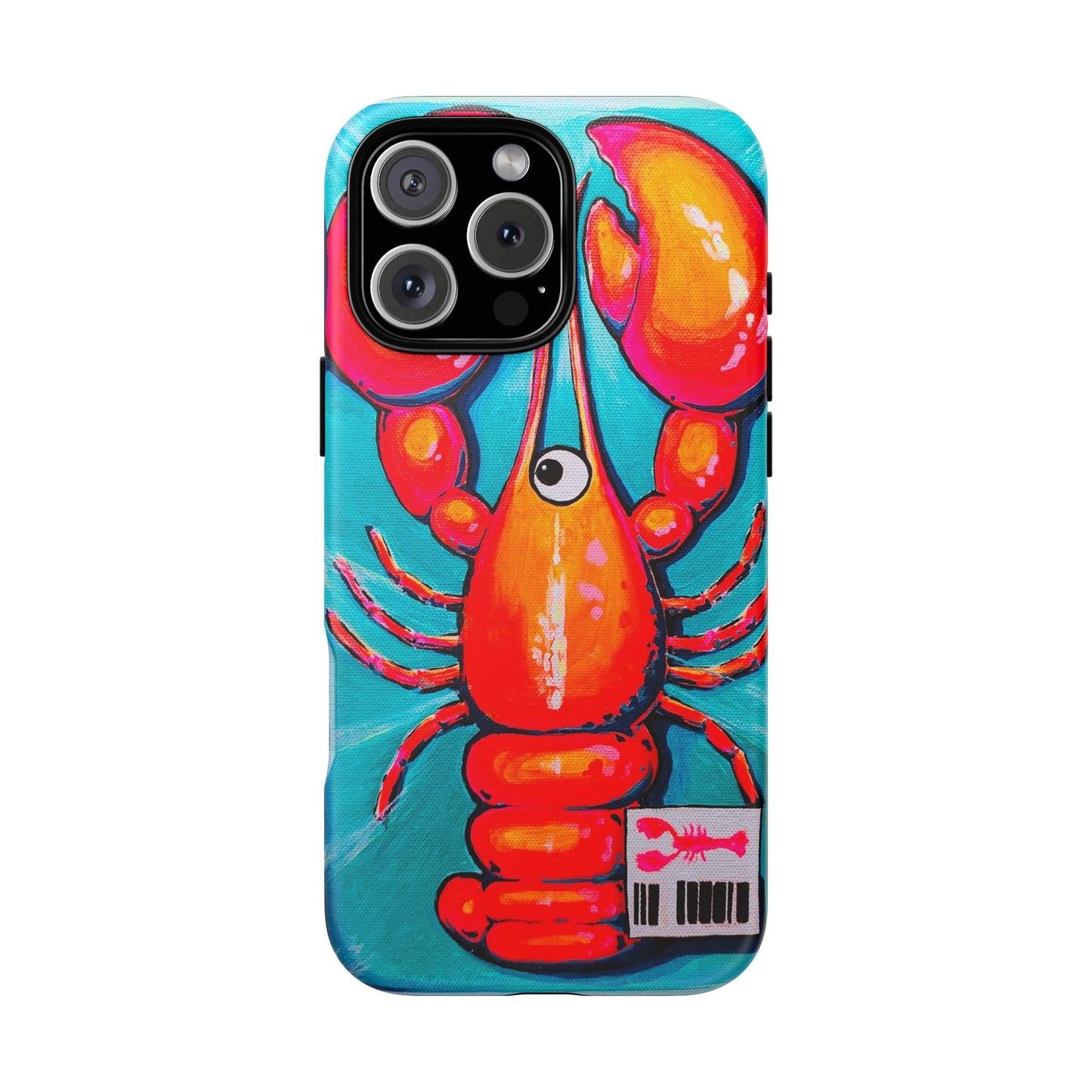 Neon Lobster Tough Phone Case