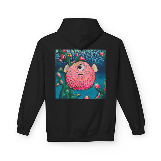 Unisex Cyclops Pufferfish Soft Hoodie