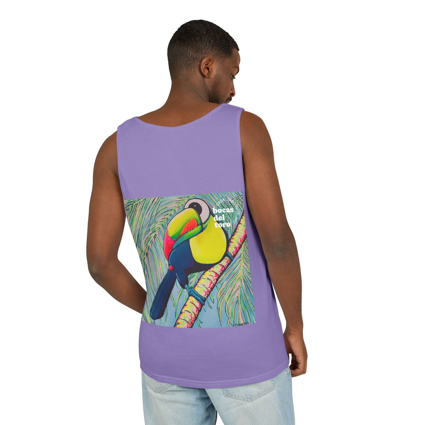 Unisex Cyclops Toucan Tank Top - Perfect for Summer Vibes