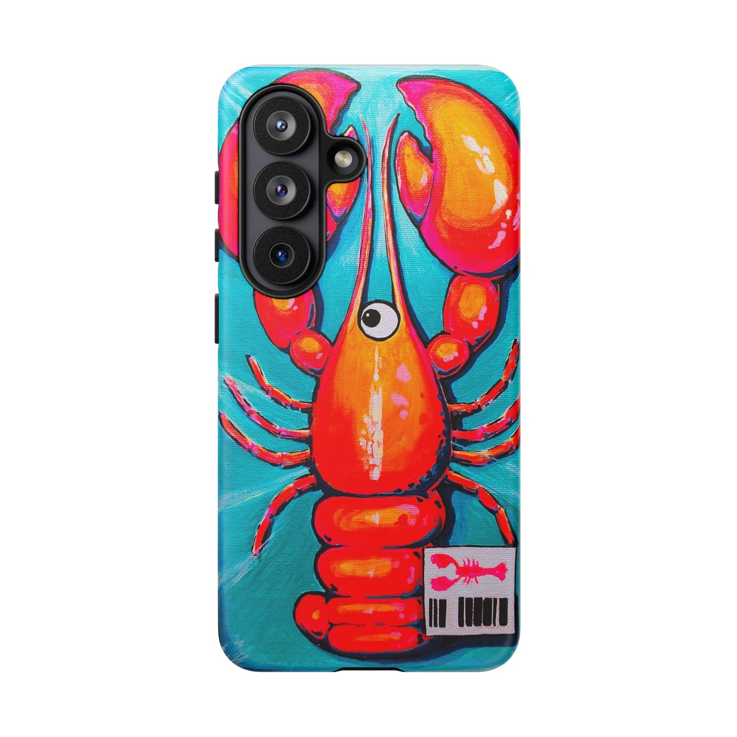 Neon Lobster Tough Phone Case